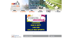 Desktop Screenshot of mairielozanne.fr